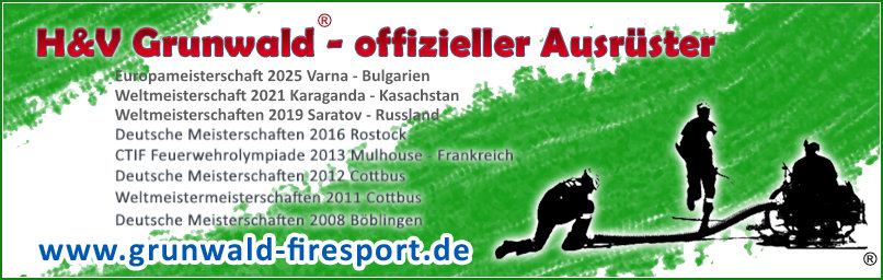 H&V Grunwald - H&V Grunwald - Feuerwehrsportausrüstungen, Zieleinrichtungen, Feuerwehrsportartikel und Feuerwehrbedarf